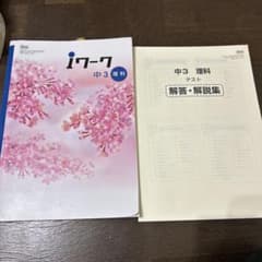iワーク 中3 理科 解答・解説集のサムネイル