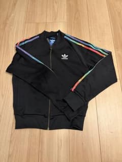 adidas トラックジャケット ブラックのサムネイル
