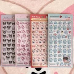 【正規品】ボンボンドロップシール　mini キティ　クロミ　マイメロディのサムネイル