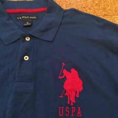 U.S.POLO ASSN. 襟付き ボタン留め カットソー 右腕ナンバー3！のサムネイル