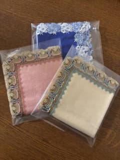 近沢レース店タオルハンカチ3枚セットのサムネイル