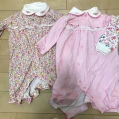 ☆ロンパース 60 4枚セット☆のサムネイル
