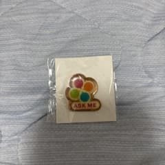 みんなの外国語検定 ASK ME ピンバッジ 合格者バッジ 未開封 レアのサムネイル