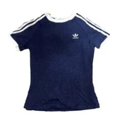 adidas 半袖 Tシャツ ネイビーのサムネイル