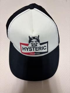 HYSTERIC UNLIMITED トラッカーキャップ 白/黒 HYSTERIC GLAMOUR UNLIMITED トラッカーキャップ - メルカリ
