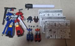 スーパーミニプラ　超竜神　氷竜　炎竜　勇者王ガオガイガー　smpのサムネイル