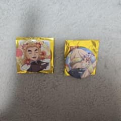 鬼滅の刃 缶バッジ 煉獄杏寿郎 宇髄天元 2点セットのサムネイル