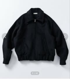 Urban Comfortable 2WAY ジップアップ ウールブルゾンのサムネイル