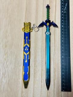 30cm覚醒マスターソードゼルダの伝説 ミニチュア キーホルダー アクセサリ 30cm覚醒マスターソード ゼルダの伝説 ミニ武器 キーホルダー