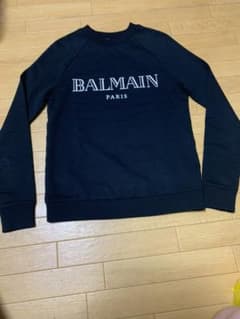 BALMAIN PARIS トレーナ バルマン 黒×白のサムネイル