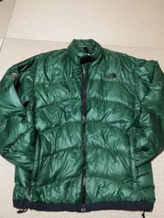 ノースフェイス　NorthFace  ダウンジャケット　グリーン　2XLのサムネイル