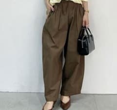 新品　BAYFLOW✕cahoさん　カーブパンツのサムネイル