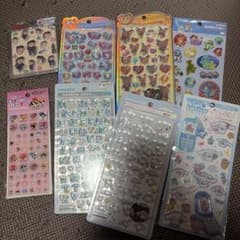 キャラクターシール 8点セット まとめ売りのサムネイル