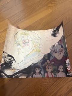 귀멸의 칼날 ufotable cafe 랜천 매트 우수 천원 유곽편