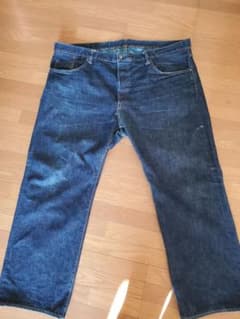 藍布屋 桃太郎ジーンズ JAPAN BLUE  インディゴ デニムパンツのサムネイル