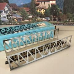 メルクリン HO 7162 鉄橋 金属製 ストラクチャー ジオラマ 元箱入り