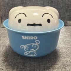 Crayon Shin-chan Shiro's lidded bowl (dish)