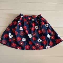 familiar ファミリア　スカート　110センチ　お花柄のサムネイル