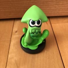スプラトゥーン　amiibo イカ　ライムグリーンのサムネイル