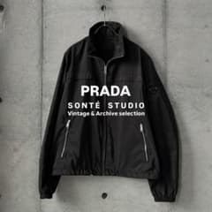 PRADA ナイロンジャケット ブラック size50 - メルカリ