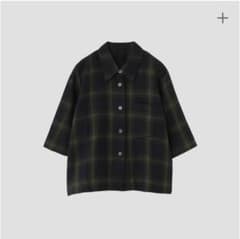 定価30800円◯マーガレットハウエル ラージチェックリネンシャツ MHL