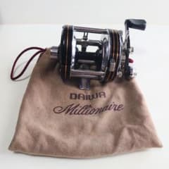 70年代 オールドダイワ ミリオネア5000 箱付き Daiwa ミリオネア 5000 オールドリール ダイワ トップ 袋付き OLD