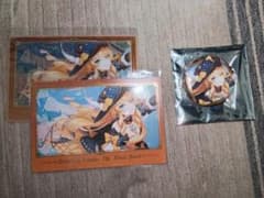 原神　ナヴィア　カード2枚＆缶バッチ　外袋付のサムネイル