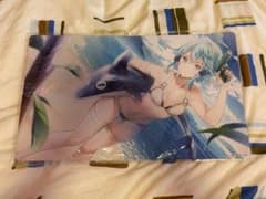 【新品未開封】C93ミッドナイトブルー プレイマット 水着verシノンのサムネイル