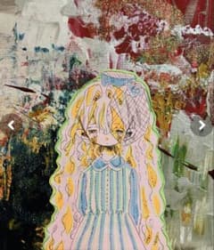 絵画　イラスト　キャンバス　現代アートのサムネイル