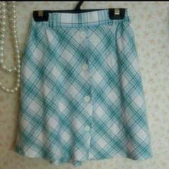 [150cm]チェックスカートのサムネイル