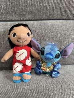 リロ＆スティッチ ぬいぐるみ 2体セット　ディズニーストアのサムネイル