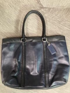 COACH 紺×黒 トートバッグのサムネイル