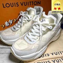 希少✨美品✨LOUISVUITTONルイヴィトンLVラン55ライン厚底スニーカー 