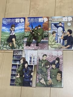 アニメ図書館戦争　DVD5巻セットのサムネイル