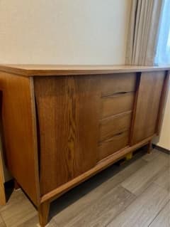 unico(ウニコ) SIGNE(シグネ) キャビネット ブラウン - メルカリ