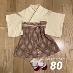 ひなまつり袴ロンパース初節句のサムネイル