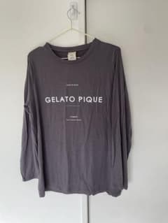 GELATO PIQUE 長袖カットソー グレーのサムネイル