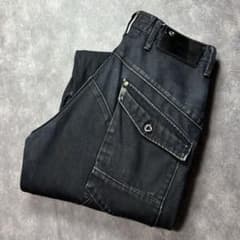 00s archive G-STAR RAW 立体裁断 ブラック デニム カーゴ - メルカリ