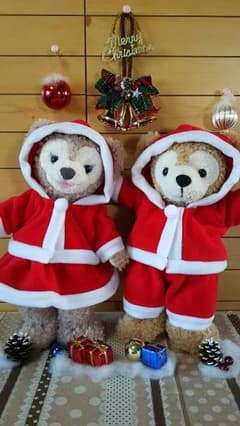 ダッフィー　クリスマス　コス　ハンドメイド　Sサイズ 　キャナ様専用のサムネイル