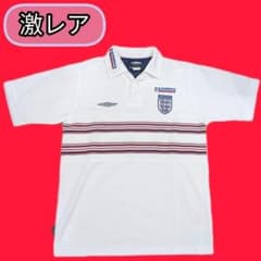 希少！イングランド代表 ポロシャツ ヴィンテージ アンブロ Nationwide 超希少】UMBRO アンブロ イングランド代表 ポロシャツ ヴィンテージ