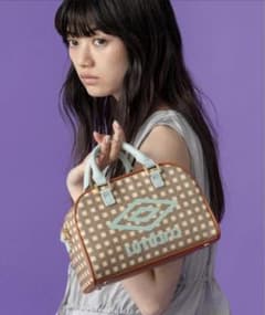 【UMBRO × Casselini】2WAYプリントミニボストン イエローのサムネイル