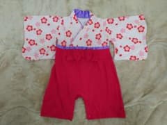 ※新品・未使用※ 袴 ロンパース 女の子 ひなまつりのサムネイル