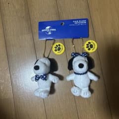 USJ限定 スヌーピー＆ベル ペアぬいぐるみキーチェーンのサムネイル