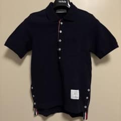 トムブラウン ポロシャツ 紺 XS - メルカリ