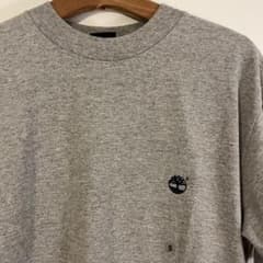 TIMBERLAND アメリカ製 バックプリント Tシャツ Sサイズ グレーのサムネイル