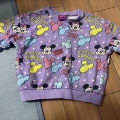 Disney ミッキー＆ミニー トレーナー 90cmのサムネイル