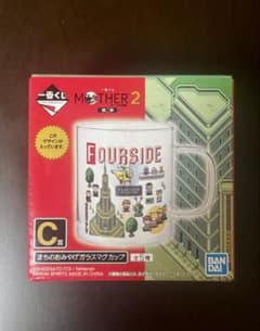 이치 반 쿠지 MOTHER2 거리의 선물 유리 머그컵 FOURSIDE