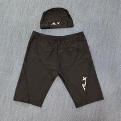AthleX 競泳水着 スイムキャップセット 2XLのサムネイル