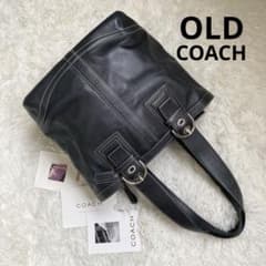 ✨極美品✨COACH　レガシー　ビジネスバッグ A4収納可 グラブタンレザー黒 美品 COACH 黒 オールドコーチ グラブタンレザー A4収納可能 ビジネス