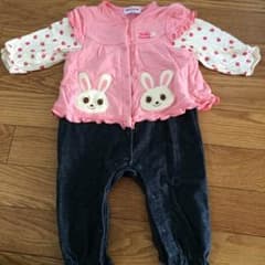 ミキハウス♡重ね着風ロンパースのサムネイル